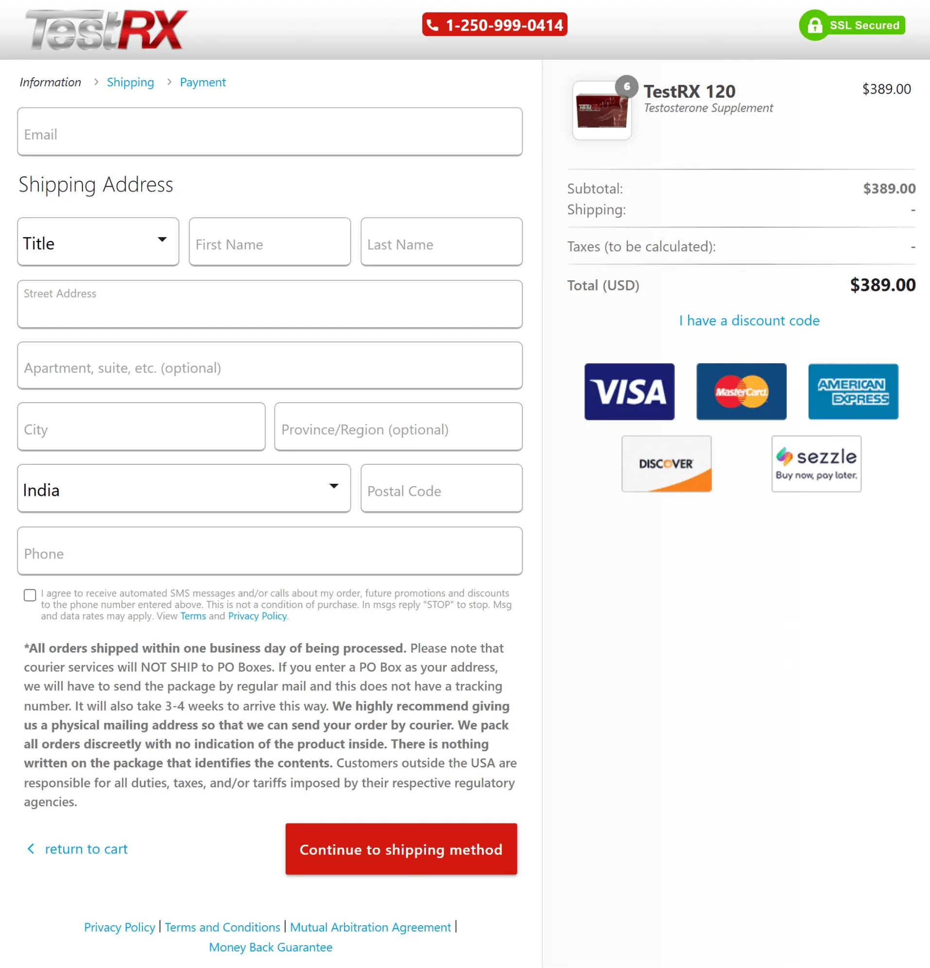 testrx-secure-checkout